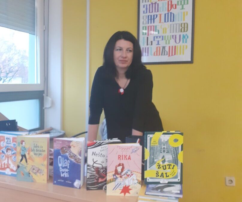 Šestašima je predstavljen projekt Naša mala knjižnica