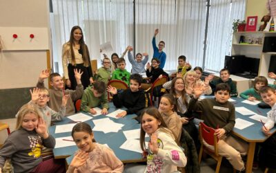 Trećaši u posjetu knjižnici Marina Držića