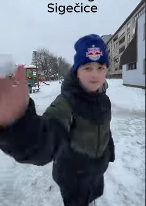 Video razglednice grada Zagreba i kvarta Sigečice