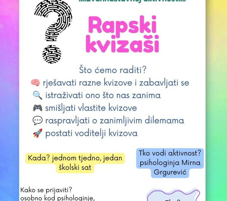 Nova INA – Rapski kvizaši